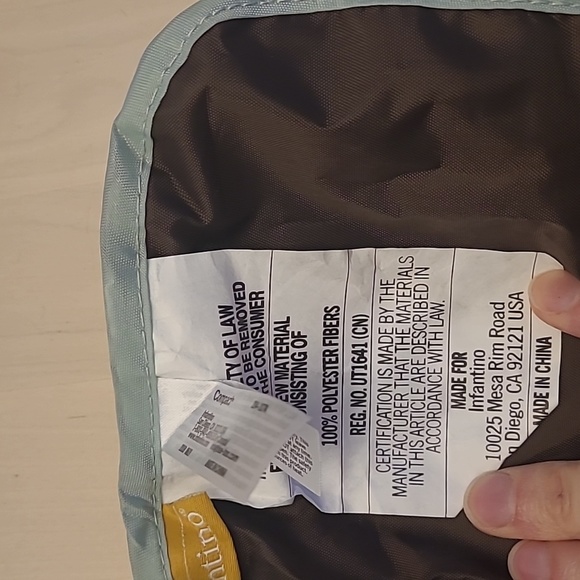 NEW IN PACKAGE Infantino High Chair/Shopping Cart Germ Cover with Zoo Animals - Picture 10 of 16